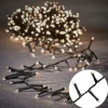 Luca Lighting Gartenbeleuchtung|Led-Außenleuchten*Weihnachtsbeleuchtung grün mit 700 LEDs weiß 14m IP44 - Prancer