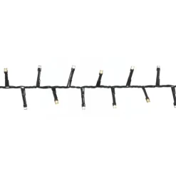 Luca Lighting Gartenbeleuchtung|Led-Außenleuchten*Weihnachtsbeleuchtung grün mit 700 LEDs weiß 14m IP44 - Prancer