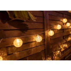 Newgarden Gartenbeleuchtung|Led-Außenleuchten*Weihnachts-Lichterkette für Außen 3,3 m inkl. LED 10-Lichter - Pallina