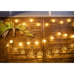 Newgarden Gartenbeleuchtung|Led-Außenleuchten*Weihnachts-Lichterkette für Außen 3,3 m inkl. LED 10-Lichter - Pallina