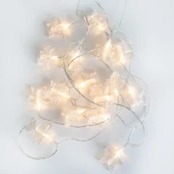 Newgarden Gartenbeleuchtung|Led-Außenleuchten*Weihnachts-Lichterkette für Außen 4,5 m inkl. LED 16-Lichter - Bianca