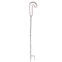 Luca Lighting Led-Außenleuchten*Weihnachts-Neon-Gartenstecker Rote Zuckerstange inkl. LED mit Timer IP44 - Fura