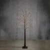 Luca Lighting Led-Außenleuchten*Weihnachts-Stehleuchte brauner Baum 180cm inkl. LED mit Timer IP44 - Ki
