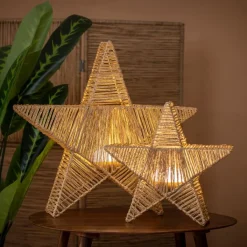 Newgarden Gartenbeleuchtung|Led-Außenleuchten*Weihnachts-Stehleuchte Braun 40cm inkl. LED IP54 Akku - Sisine