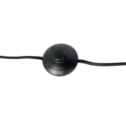 QAZQA Stehlampen|Wohnzimmerlampen*Weinlesestehlampe auf Bambusstativgrün mit Kupfer - Fass